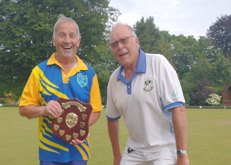 Des Foord with the Centenary Shield